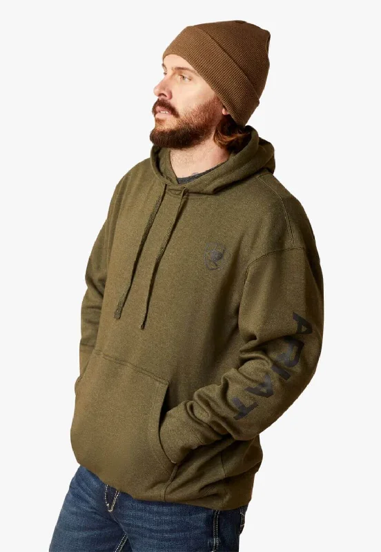 Cozy Lounge Wear Ariat Mens Logo Hoodie
