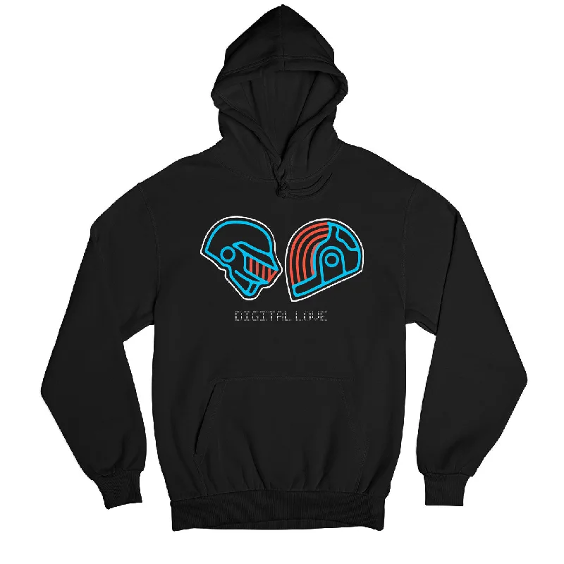 Light Dressing Daft Punk Hoodie - Digital Love