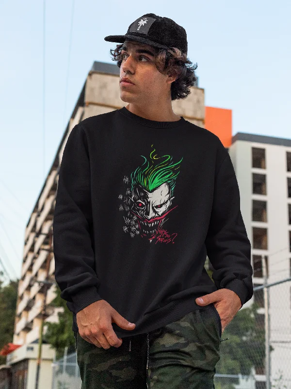 Fresh And Natural Why So Serious ? : Joker - WINTER HOODIES