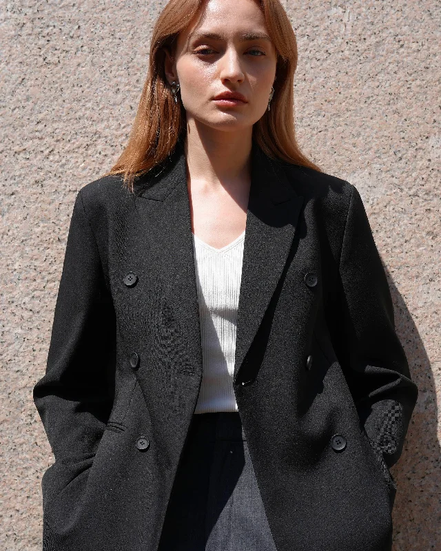 Modern Comfort Wear Classic Hourglass Blazer Jacket