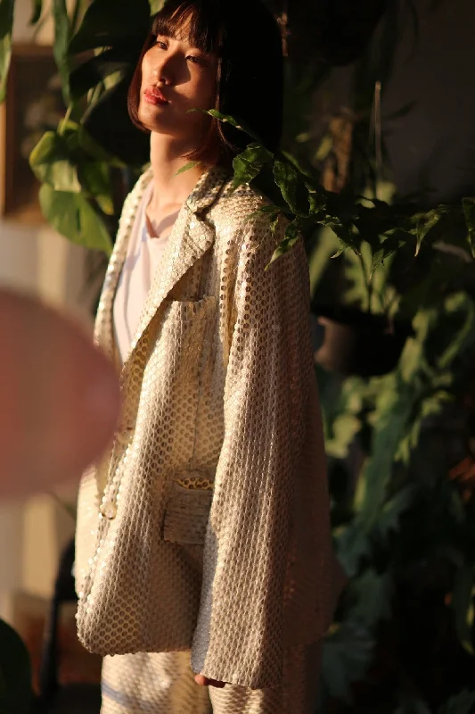 Daily Comfort SEQUIN EMBROIDERED JACKET ASAMI