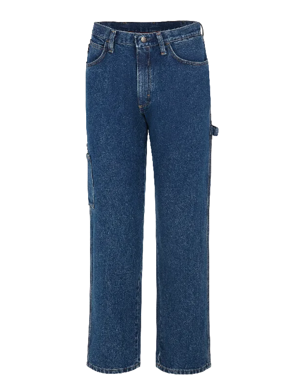 Modern Comfort Wear Bulwark Stone Wash Denim Dungaree - Cat 2 - (PEJ8) 4th Color