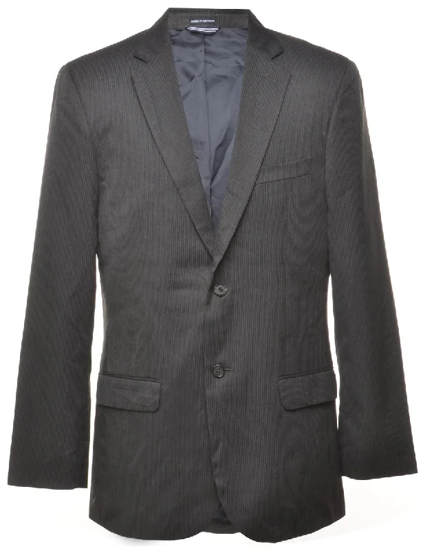 Elegant Casuals Pinstriped Nautica Blazer - L