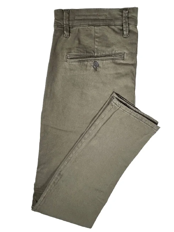 Exquisite Tailoring Mac Drivers Pant In Silt