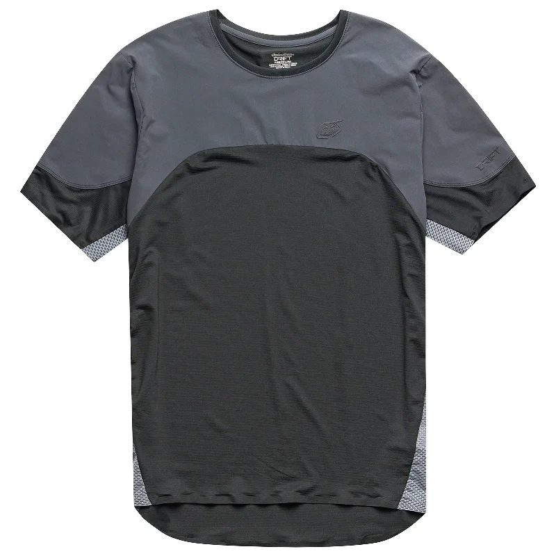 Bright Colors Drift SS Jersey Solid Dark Charcoal