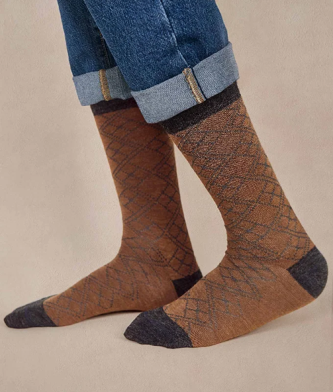 deer brown and tap shoe brown
