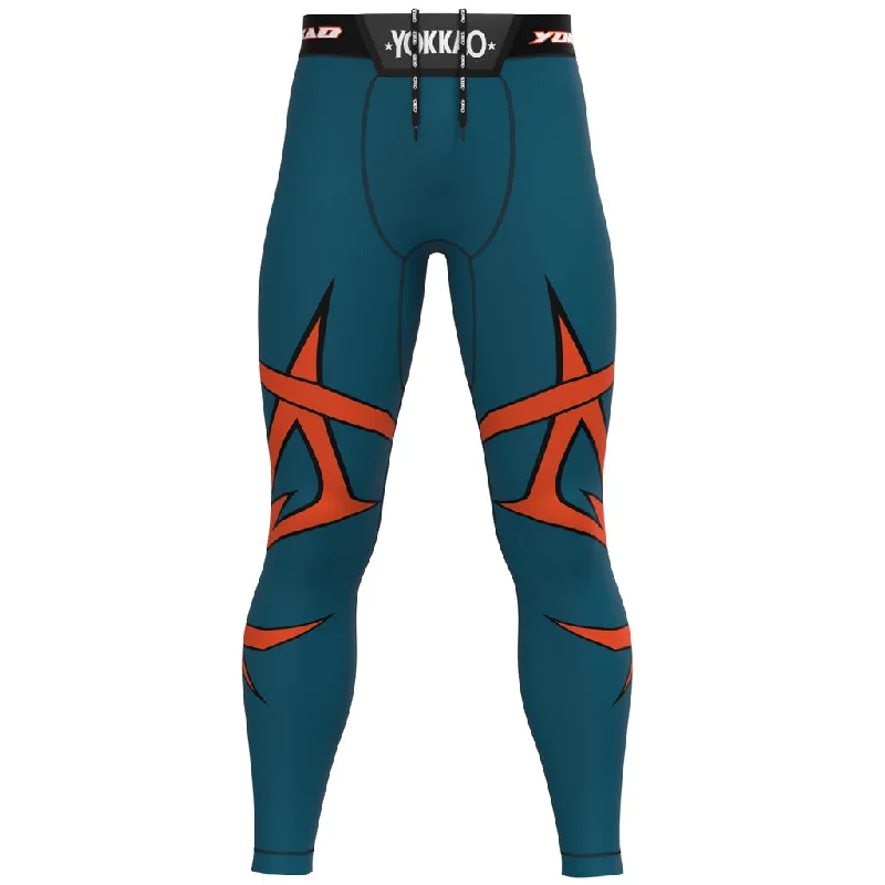Relaxed Fashion Blade Compression Pants