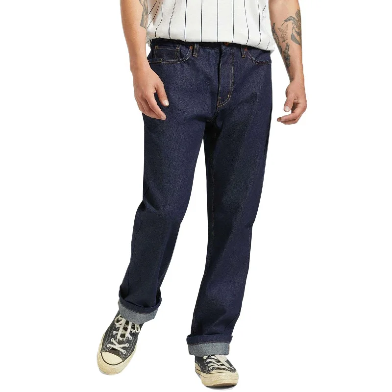 Easygoing Fashion Brixton Builders 5 Pocket Pants - Rinse Denim