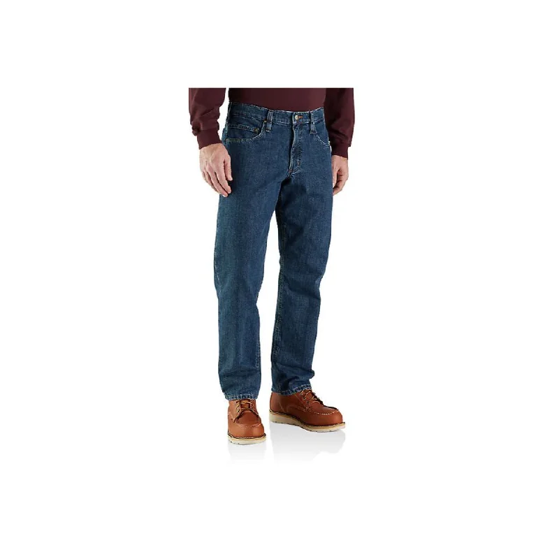 Soft Looks Carhartt - Men's Relaxed Fit Flannel Lined 5 Pocket Jean