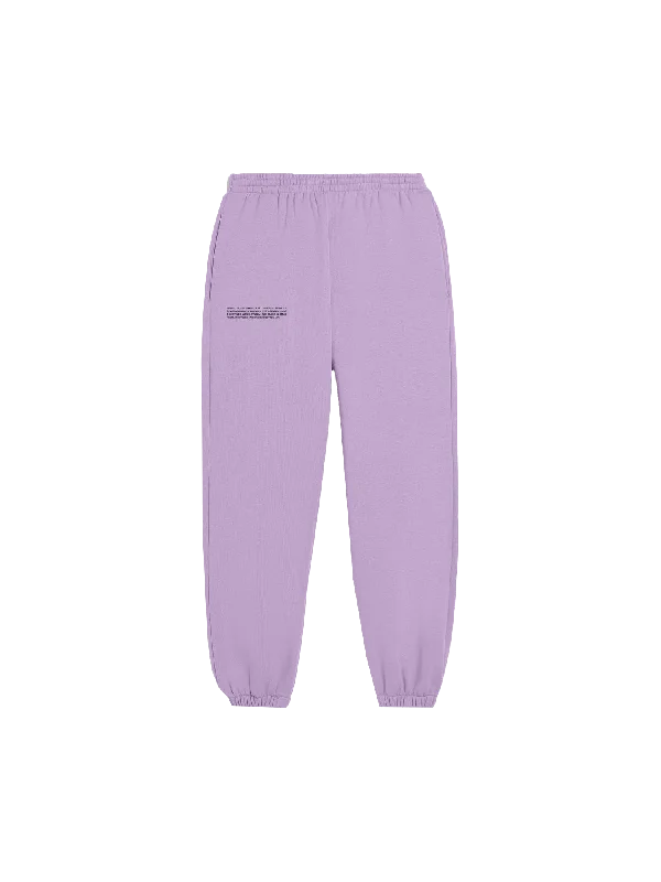 Soft Comfort Mens 365 Heavyweight Track Pants—orchid purple