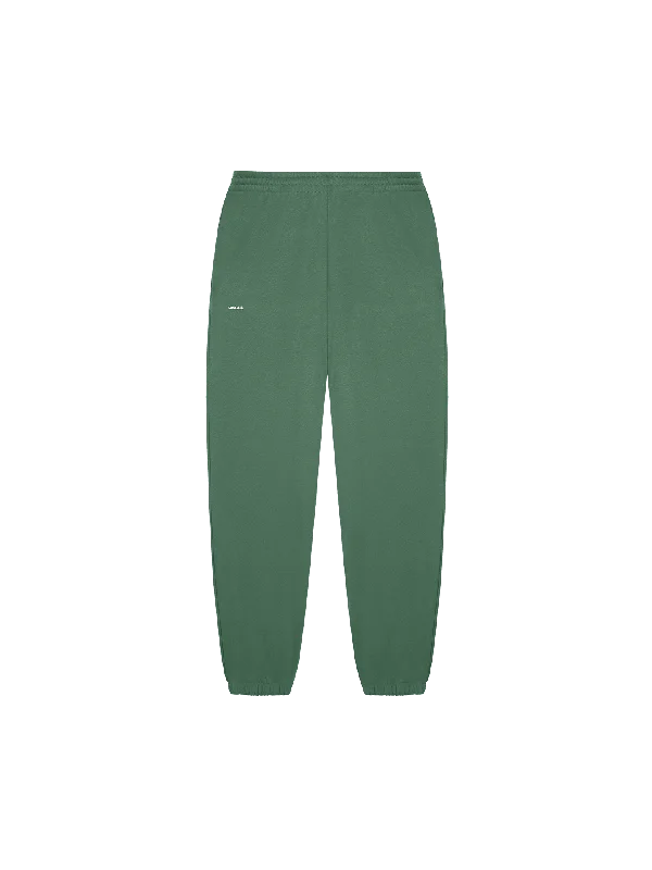 Fashion Comfort Mens 365 Midweight Track Pants—forest green