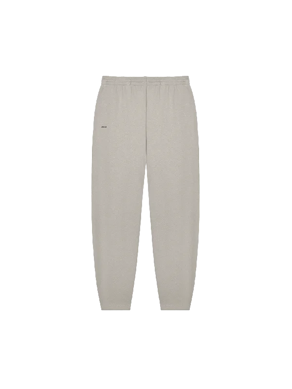 Cozy Chic Wear Mens DNA Barrel-Leg Track Pants—stone