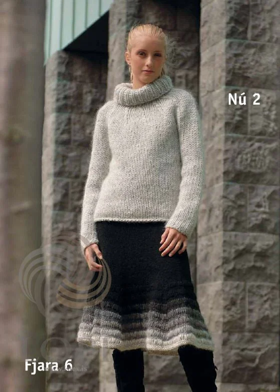 Exquisite Craftsmanship Nú (Now) Women Wool Sweater Grey