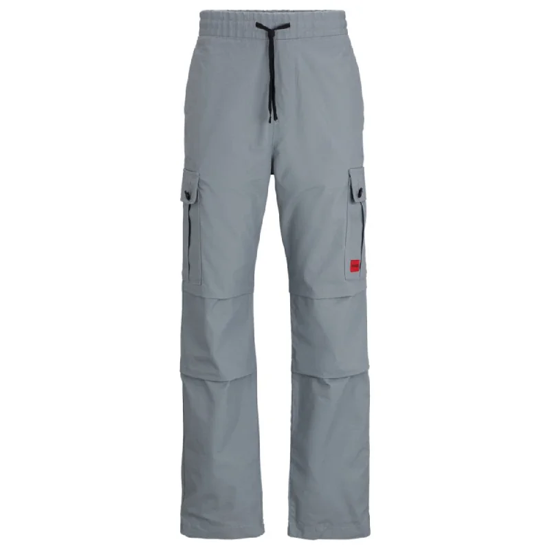 Effortless Dressing Regular-fit cargo trousers in ripstop cotton