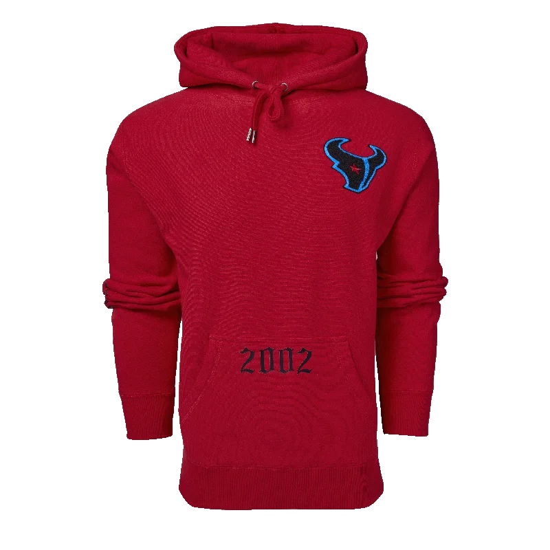 Romantic Temperament Houston Texans Battle Red Fireside Hoodie